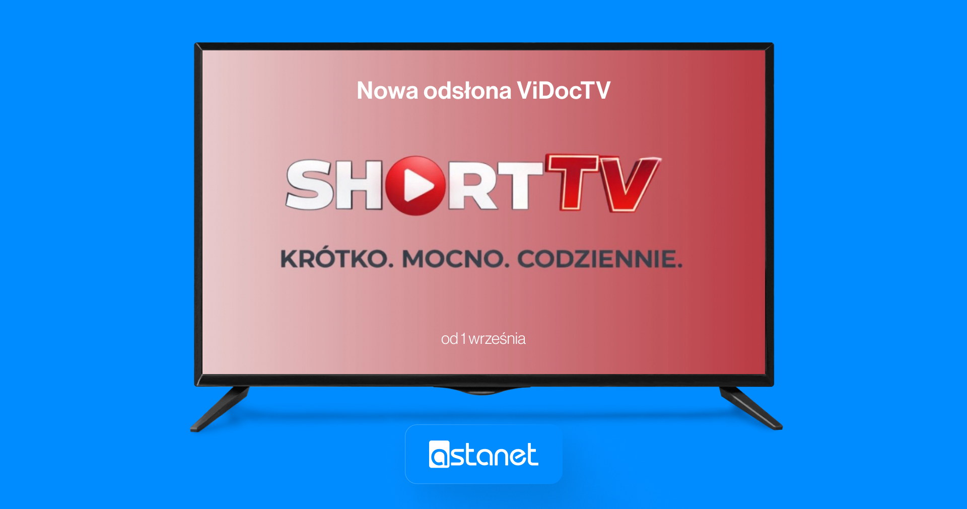 ViDoc TV zmienia nazwę na SHORT TV - ASTA-NET