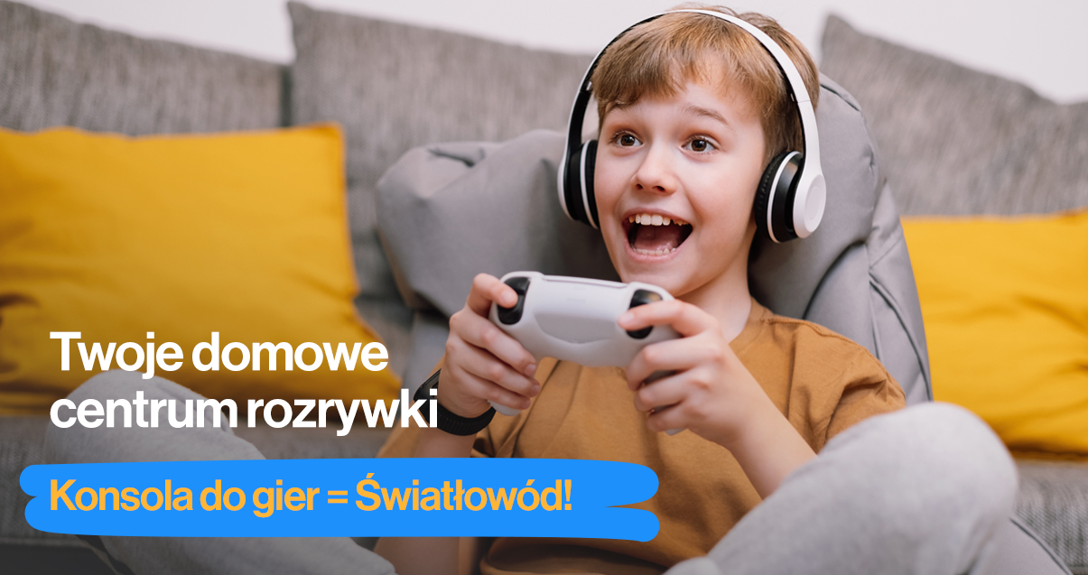 Internet do konsoli do gier - Dlaczego światłowód jest najlepszy? - ASTA-NET