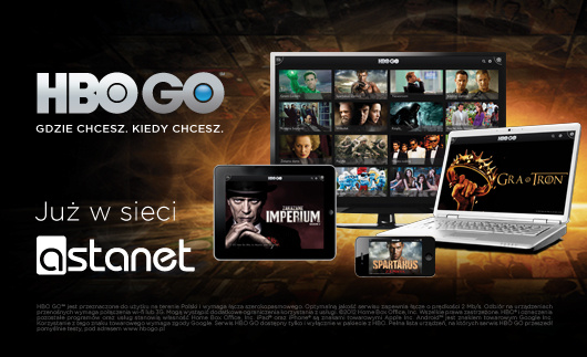 HBO GO już w ofercie ASTA-NET - ASTA-NET