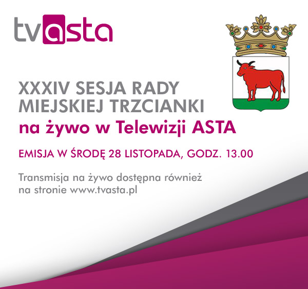Sesja Rady Miejskiej Trzcianki na żywo w TV ASTA - ASTA-NET