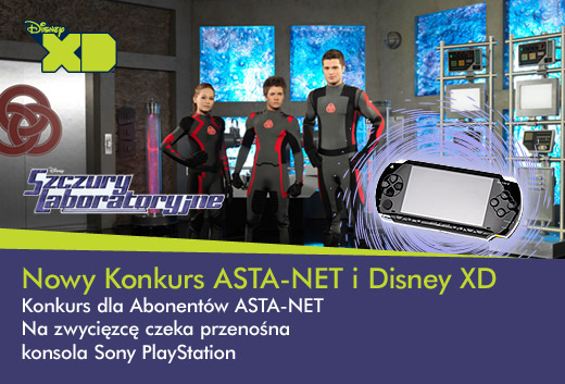 Nowy serial w Disney XD i nowy konkurs dla Abonentów - ASTA-NET