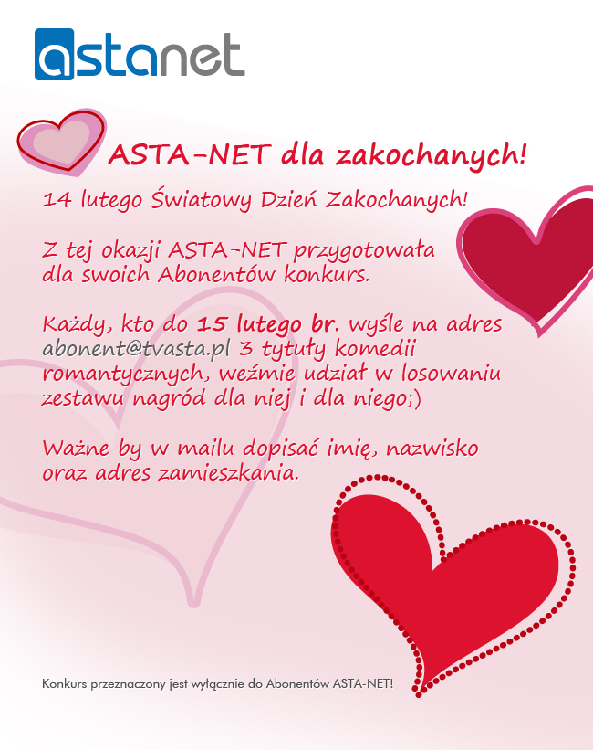 ASTA-NET dla zakochanych! - ASTA-NET
