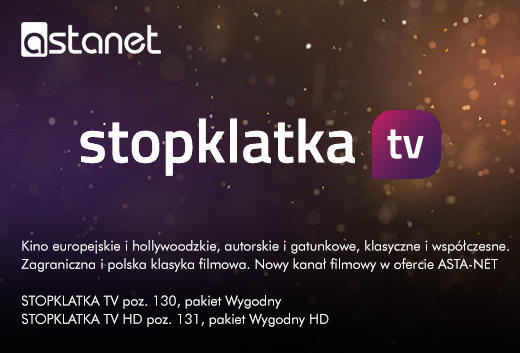 STOPKLATKA TV dołączyła do oferty ASTA-NET - ASTA-NET