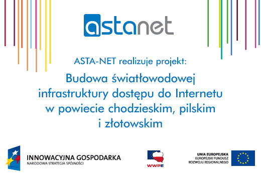 Światłowód ASTA-NET dociera coraz dalej - ASTA-NET