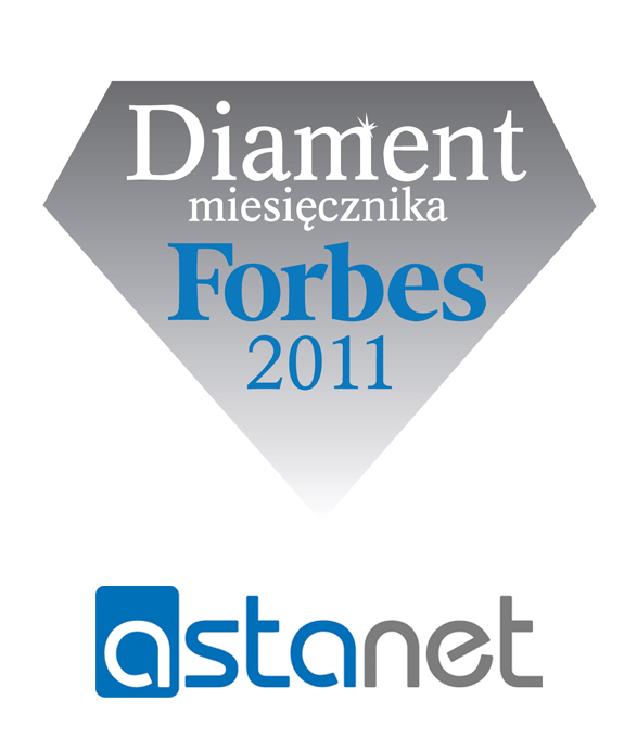 Diament Forbesa dla ASTA-NET - ASTA-NET