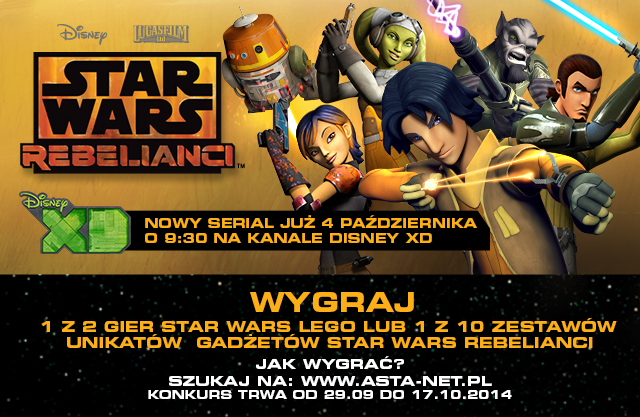 Wyniki konkursu Star Wars Rebelianci - ASTA-NET