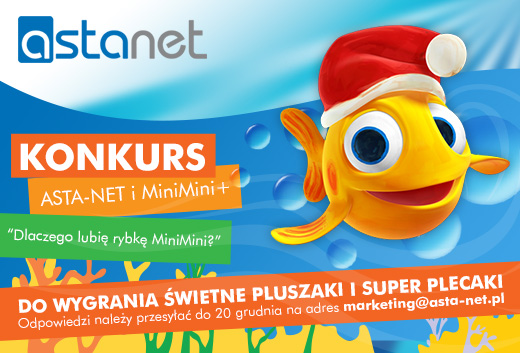 Konkurs ASTA-NET i MiniMini+ - ASTA-NET