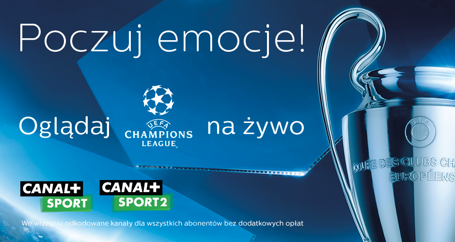 CANAL+ Sport i CANAL+ Sport 2 odkodowane przez cały wrzesień - ASTA-NET