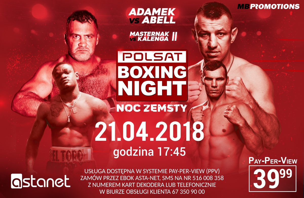 Polsat Boxing Night: Noc zemsty! - ASTA-NET