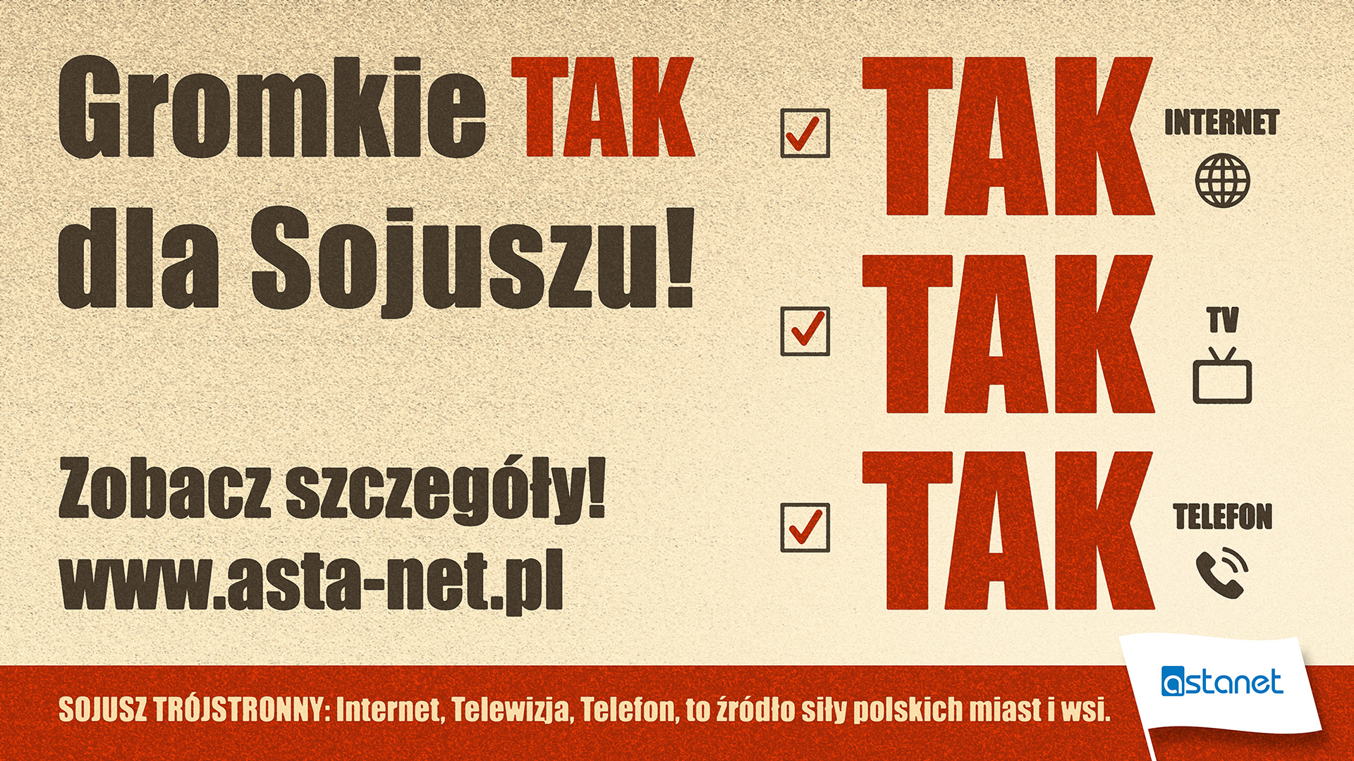 Nowa kampania reklamowa ASTA-NET - ASTA-NET