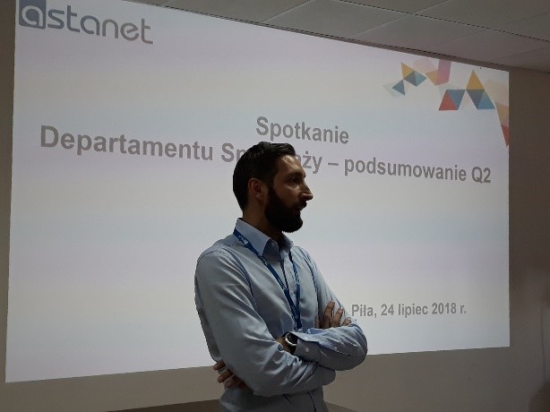 Podsumowanie II kwartału w Departamencie sprzedaży i marketingu - ASTA-NET