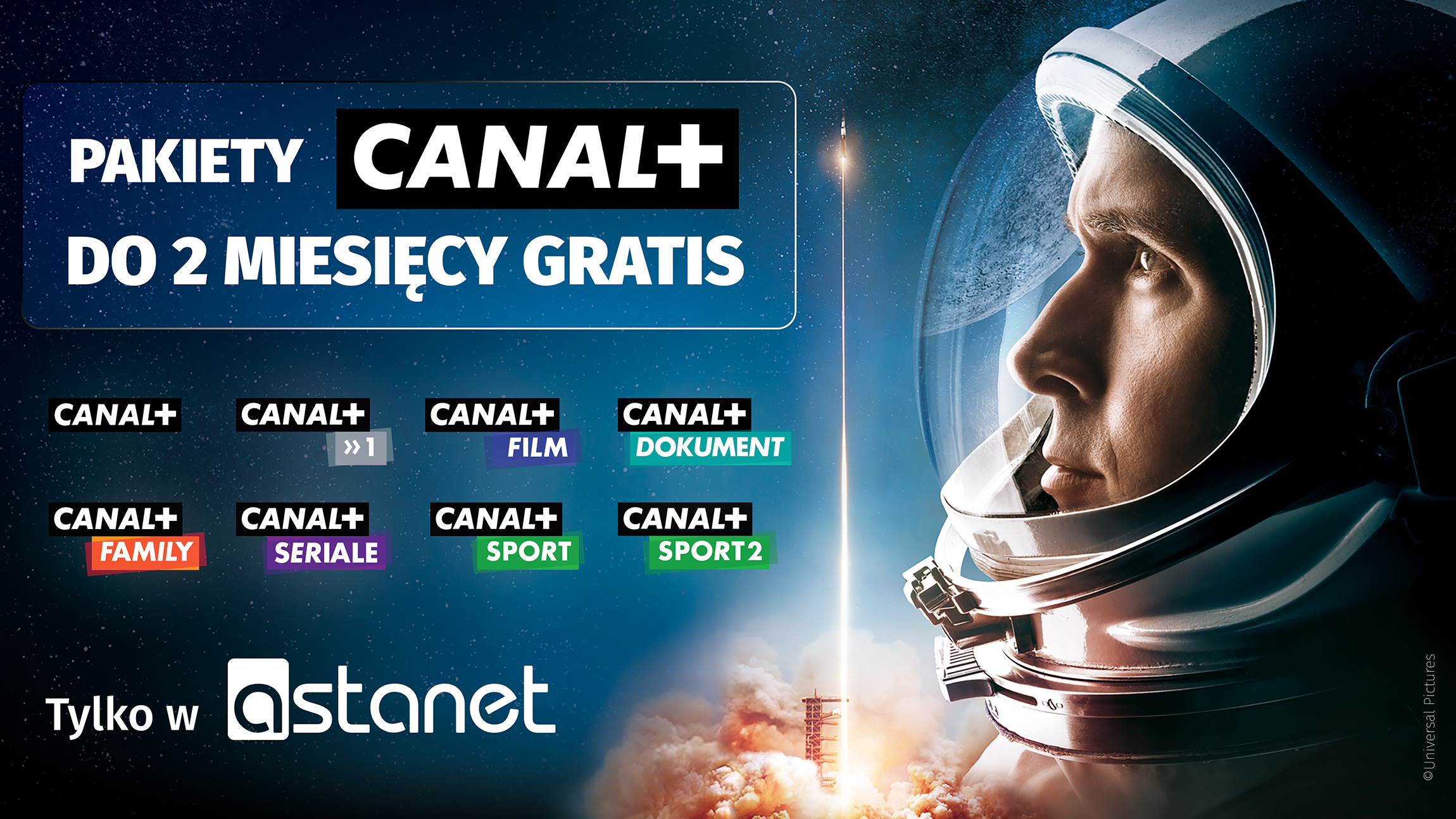 Pakiety CANAL+ do 2 miesięcy gratis! - ASTA-NET
