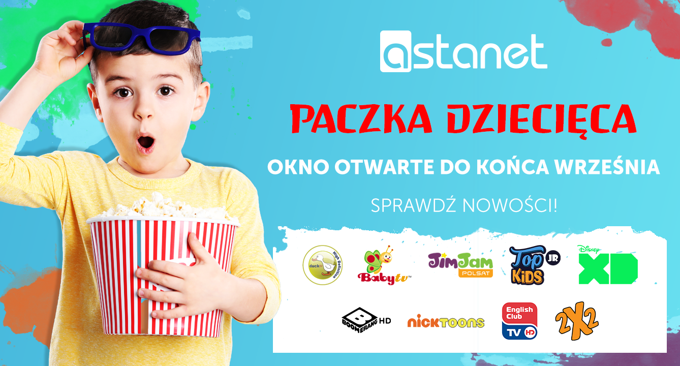 Paczka Dziecięca - OKNO OTWARTE  - ASTA-NET