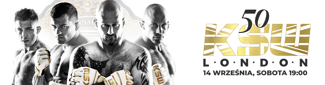 Gala KSW 50 - 14 września 2019 od 19:00 - ASTA-NET