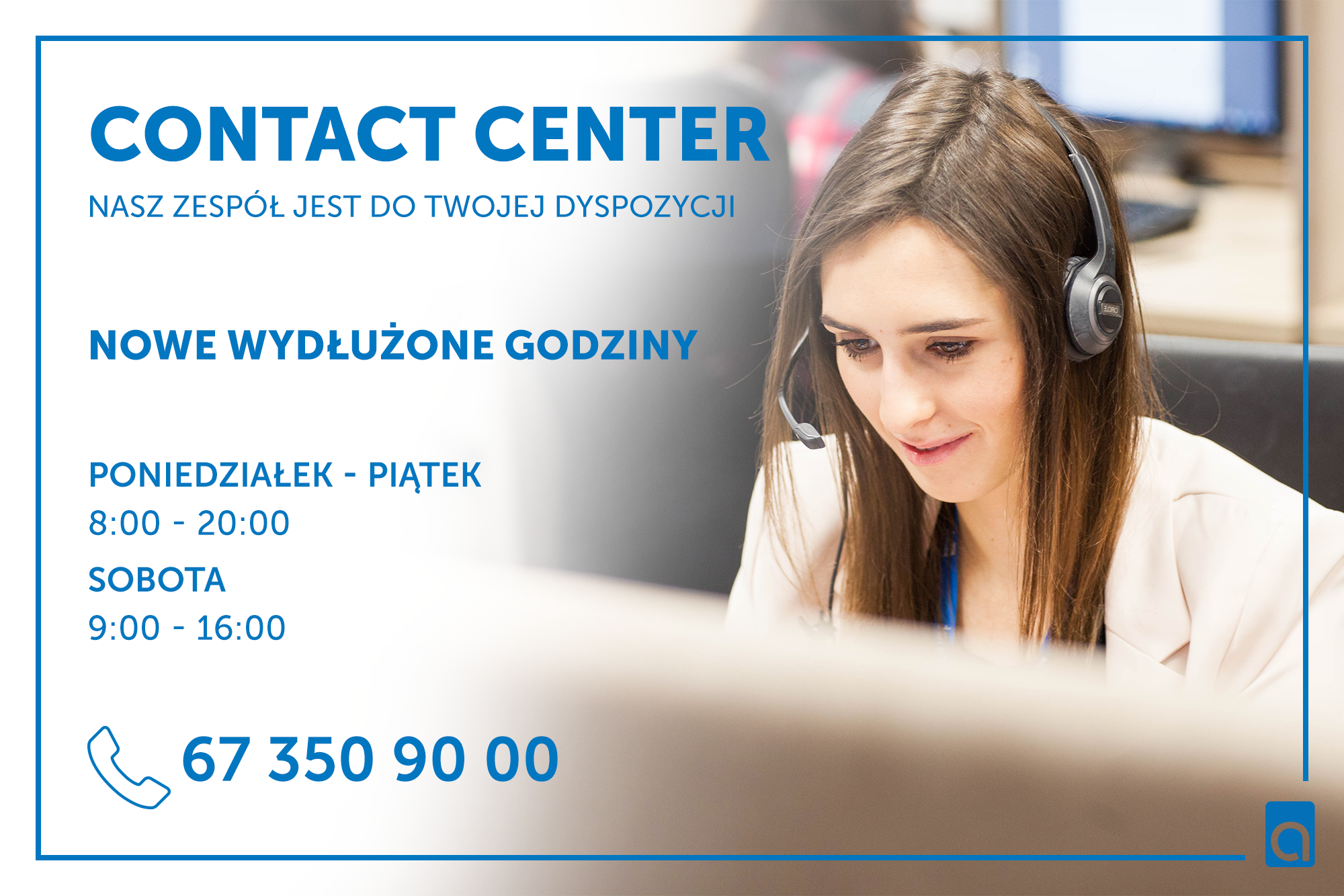 CONTACT CENTER - od 1 lutego nowe wydłużone godziny pracy - ASTA-NET