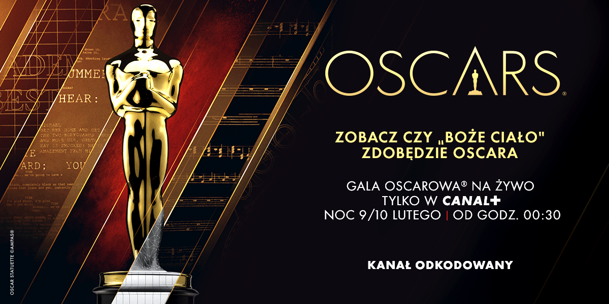 GALA WRĘCZENIA OSCARÓW – PASMO ODKODOWANE CANAL + - ASTA-NET