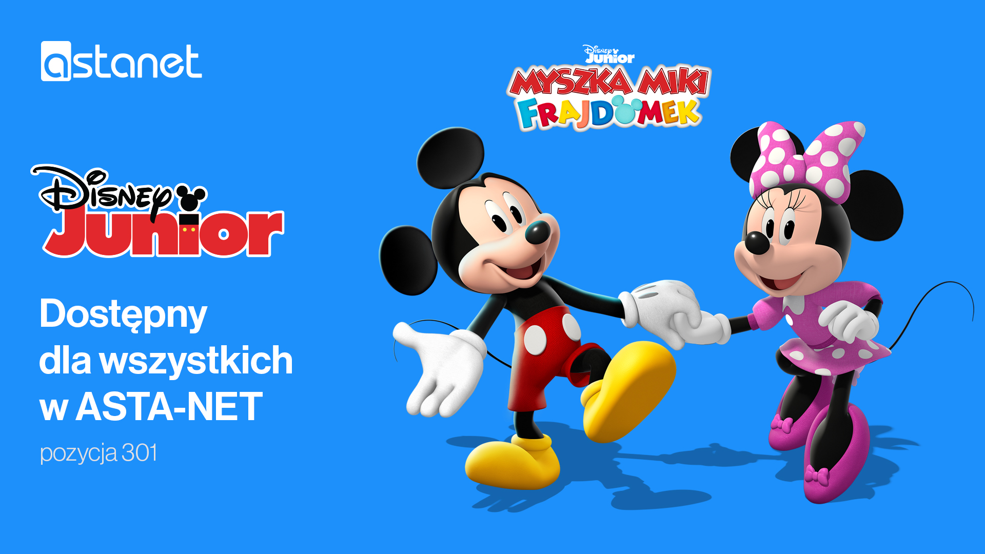 Okno otwarte dla najmłodszych na kanał Disney Junior! - ASTA-NET