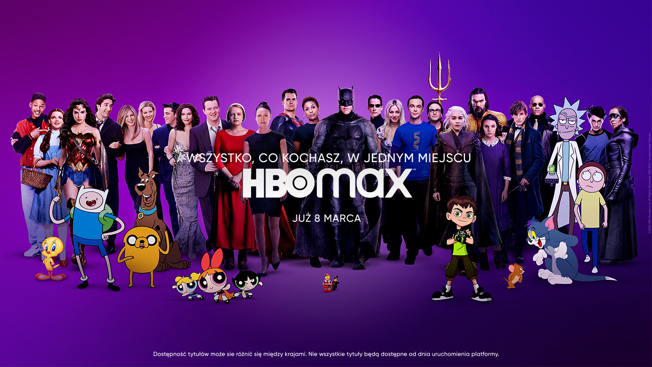  HBO MAX w Polsce już 8 marca!  Co się zmieni i jak korzystać z nowej usługi? - ASTA-NET