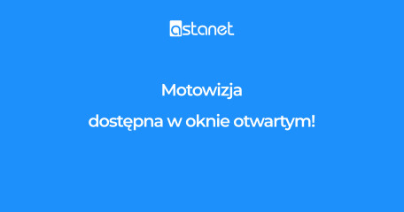 Motowizja dostępna w oknie otwartym - ASTA-NET