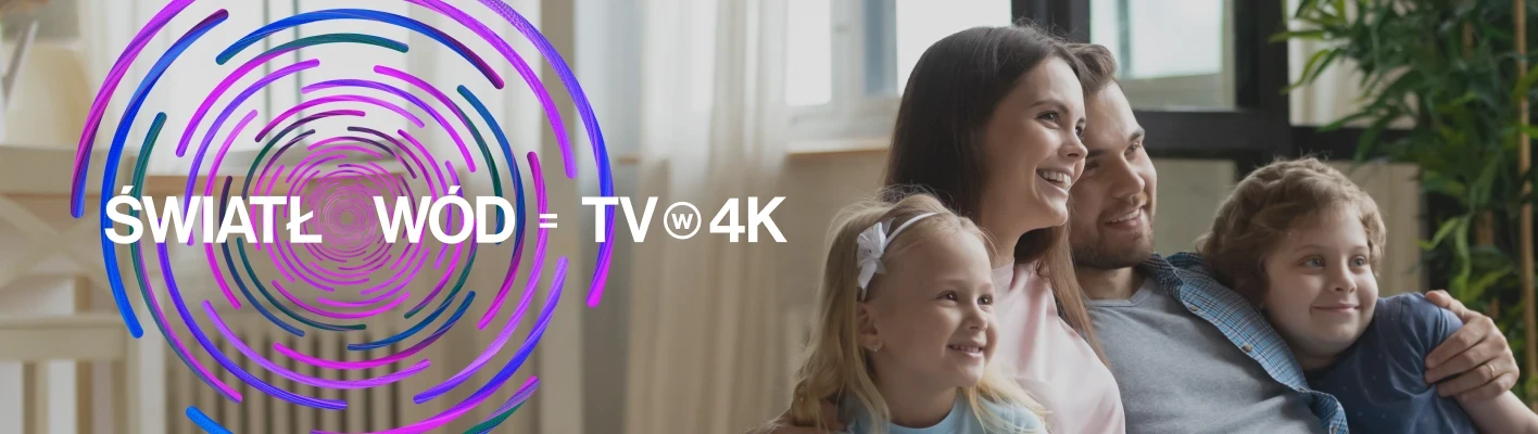 Internet światłowodowy, telewizja 4K - Margonin - ASTA-NET