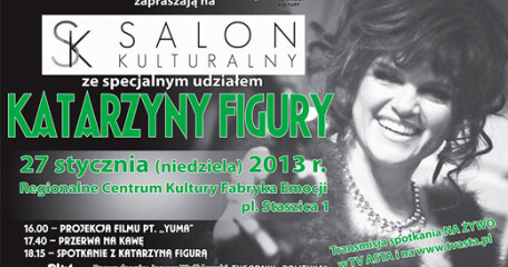Salon Kulturalny z udziałem Katarzyny Figury - ASTA-NET