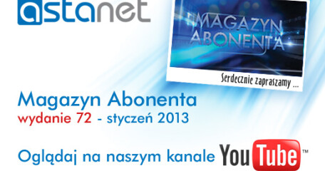 Styczniowy Magazyn Abonenta - ASTA-NET