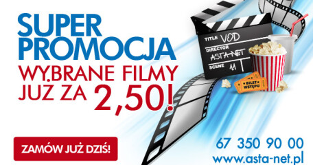 Niecodzienna promocja w naszej wypożyczalni VOD - ASTA-NET