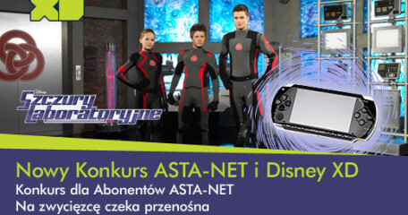 Nowy serial w Disney XD i nowy konkurs dla Abonentów - ASTA-NET