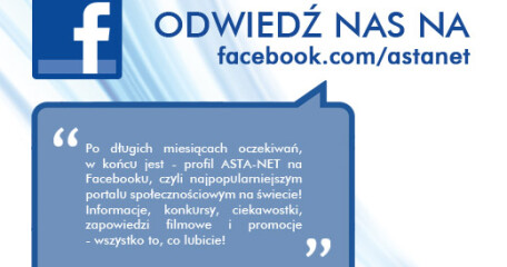 Już jest! ASTA-NET na Facebooku! - ASTA-NET