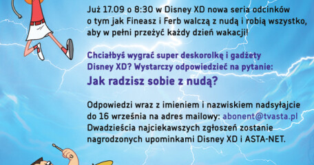 Wygraj super nagrody Disney XD! KONKURS! - ASTA-NET