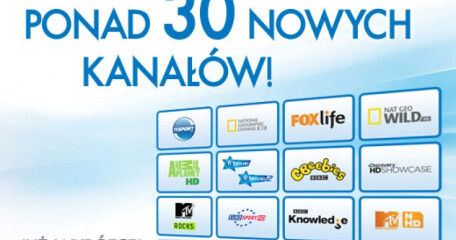 Już wkrótce ponad 30 nowych kanałów w ofercie! - ASTA-NET