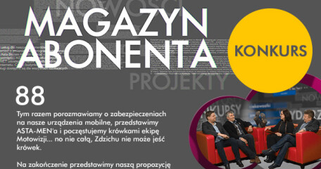Magazyn Abonenta z konkursem - ASTA-NET