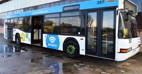 Mobilne hotspoty w pilskich autobusach - ASTA-NET