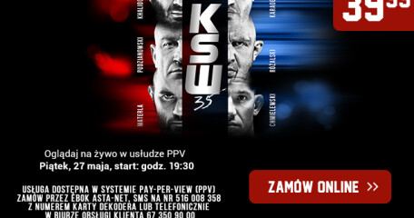 KSW 35 na żywo w ASTA-NET - ASTA-NET
