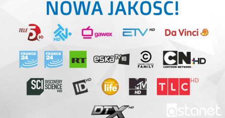Zmieniamy jakość! 17 nowych kanałów HD! - ASTA-NET