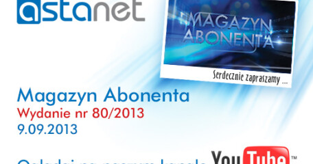 Wrześniowy Magazyn Abonenta - ASTA-NET
