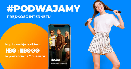 Podwojona prędkość internetu. Odbierz HBO w prezencie. - ASTA-NET