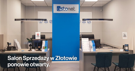 Salon sprzedaży w Złotowie ponownie otwarty.  - ASTA-NET