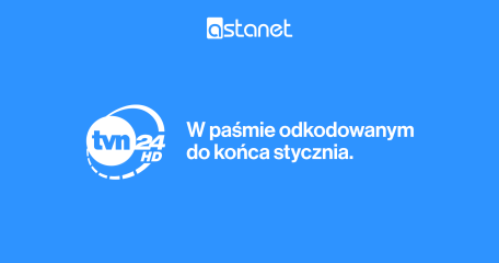 TVN 24 w paśmie odkodowanym do końca stycznia 2022 - ASTA-NET