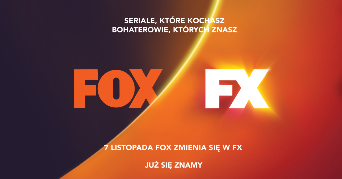 FOX zmienia się w FX: Co nowego czeka nas w listopadzie?