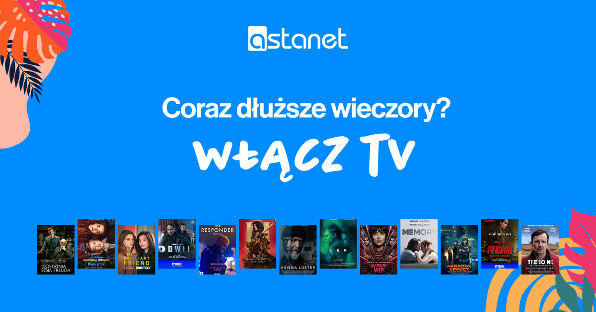 Coraz dłuższe wieczory? Włącz TV!